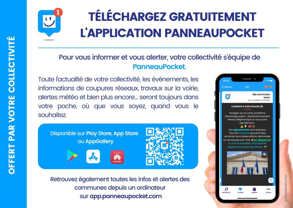 Télécharger l'application PanneauPocket