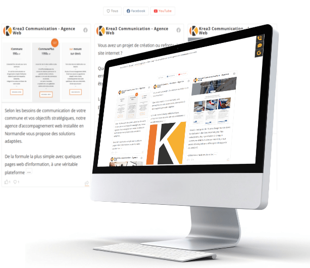 Intégration de vos réseaux sociaux