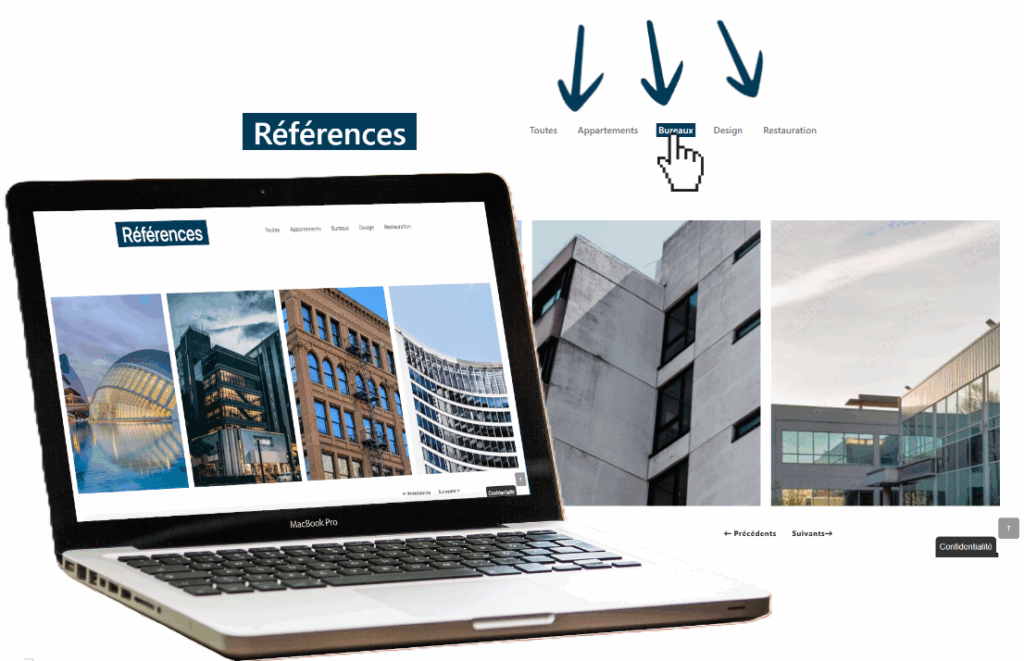 Galerie de références