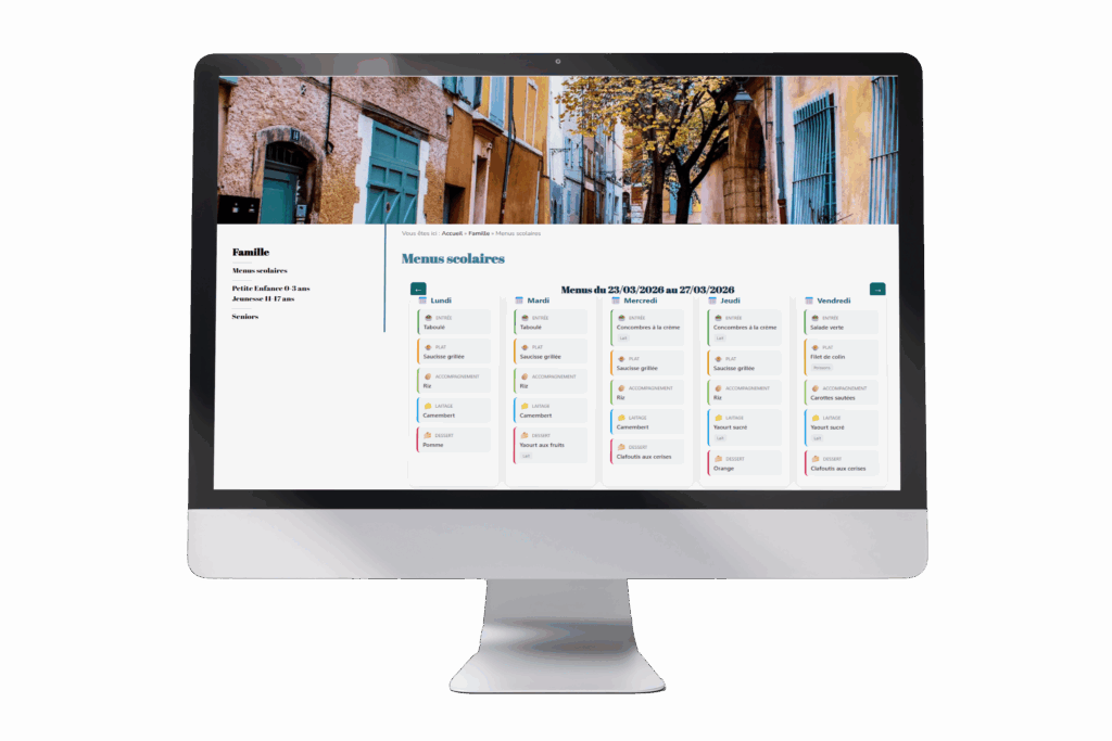 Outils menus scolaires