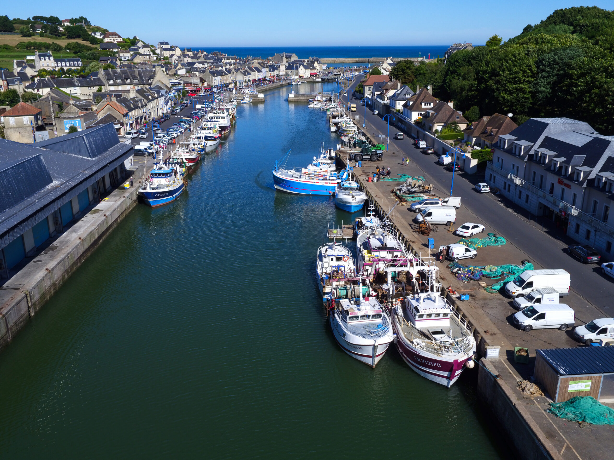 Fond mobile Port-en-Bessin Huppain
