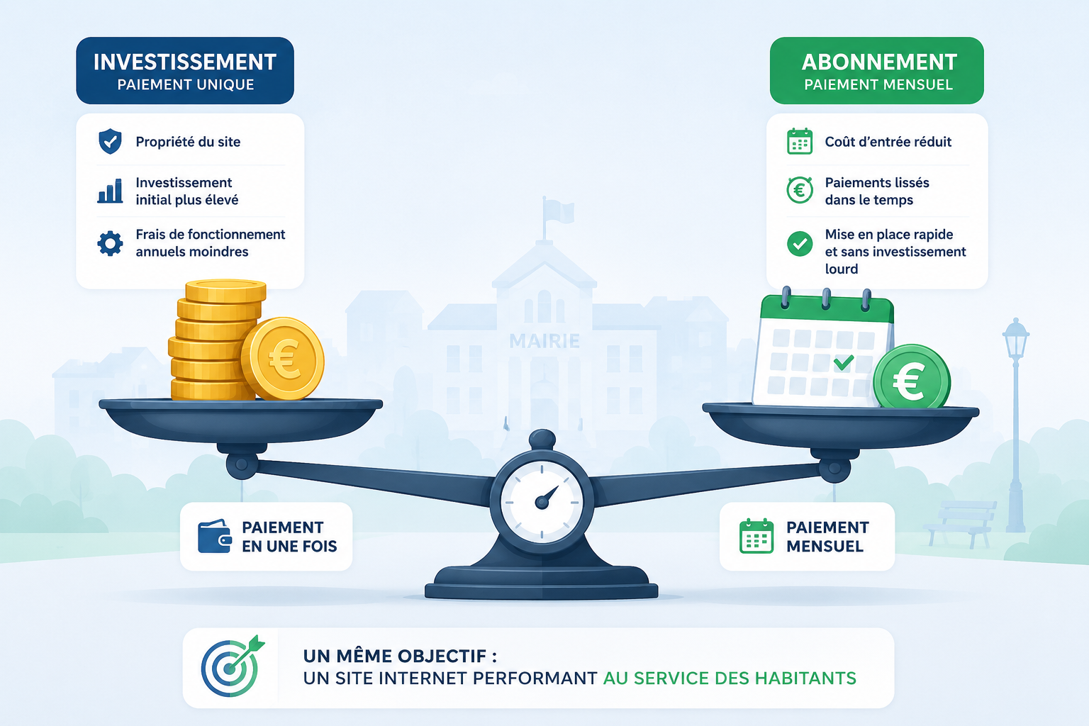 Comment financer son site internet communal?